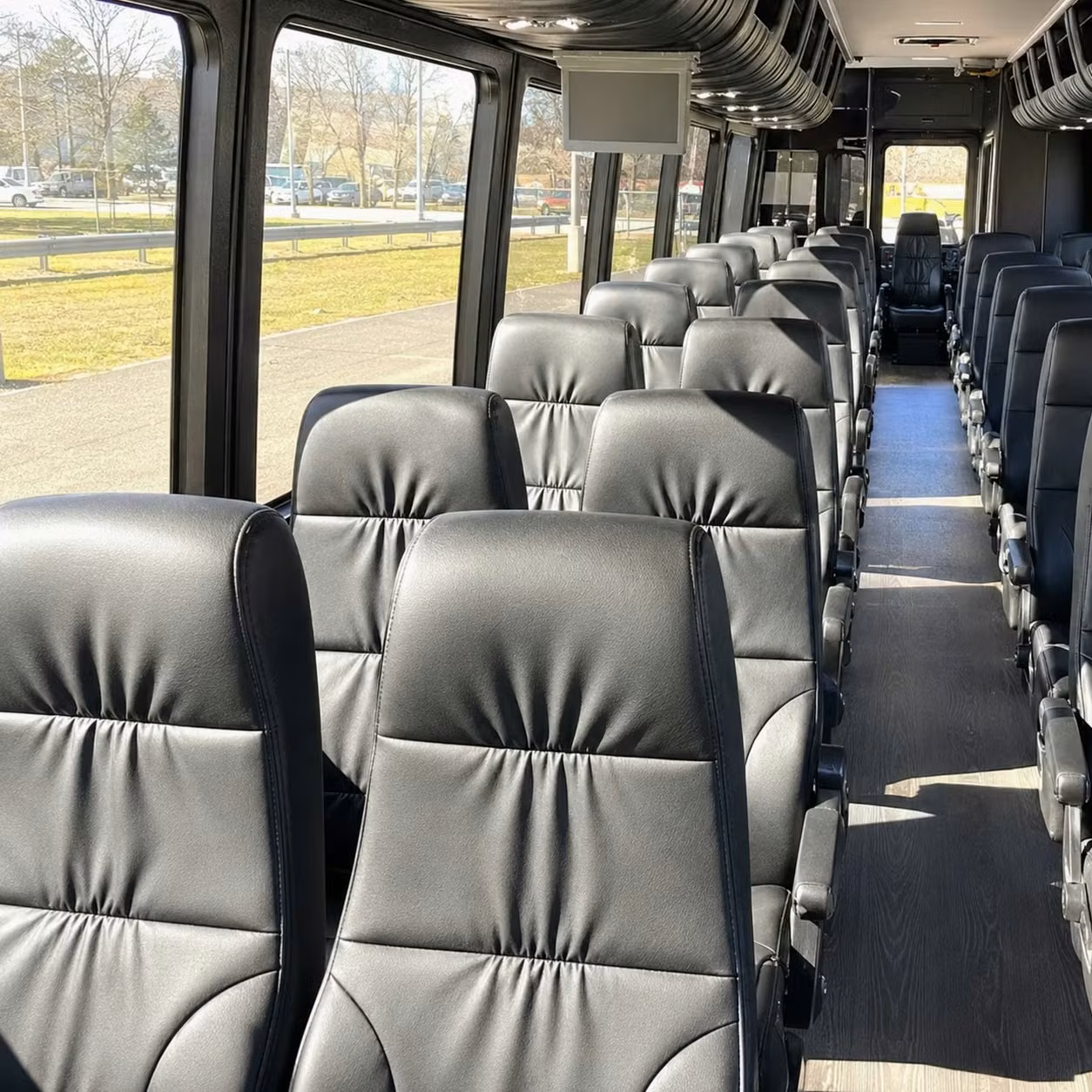 woodbridge wedding shuttle services bus rentals
